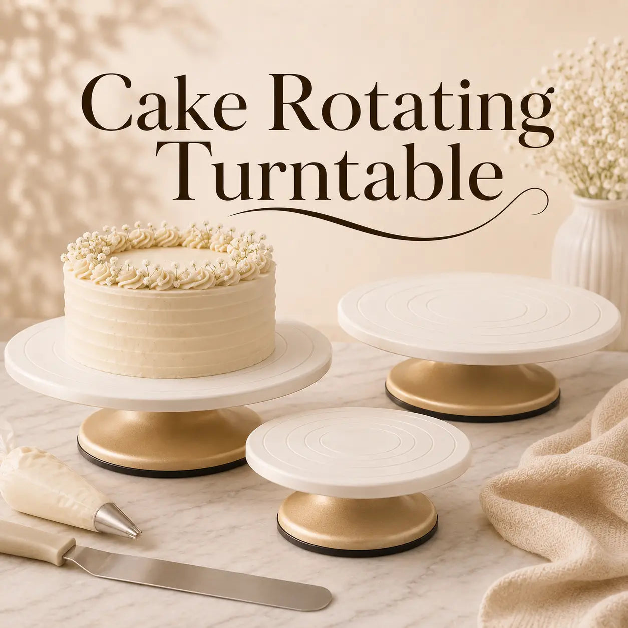 Cake Rotating Turntable