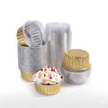 Round Cupcake Liners with Lids Pack of 10 | Disposable Baking & Dessert Cups