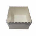 4x4x3 Inch Transparent Box for Brownie & Donut | Bakery Packaging Box