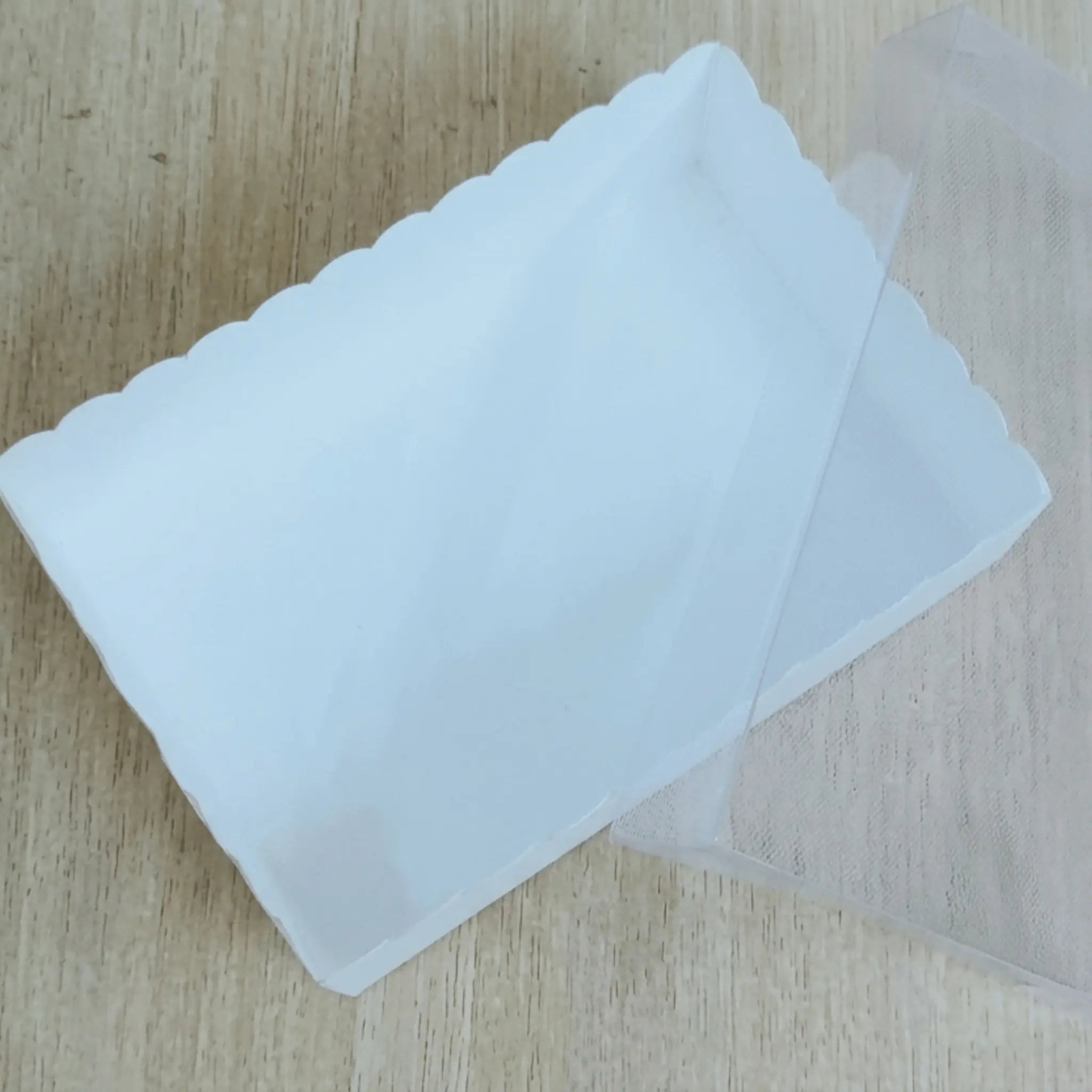 6.5x6.5x3 Inch Transparent Box | Clear Bakery Packaging for Cakes & Desserts