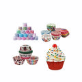 100Pcs Random Cupcake Liners Baking Cups | Paper Muffin Cases for Cake Decoration