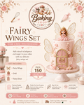 Black Enchanted Fairy Garden Topper Set | Baking Shop