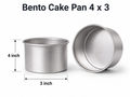 4x3 Inch Bento Cake Pan | Mini Cake Baking Pan