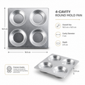 4-Cupcake Packaging Tray | Bakery & Dessert Box Insert