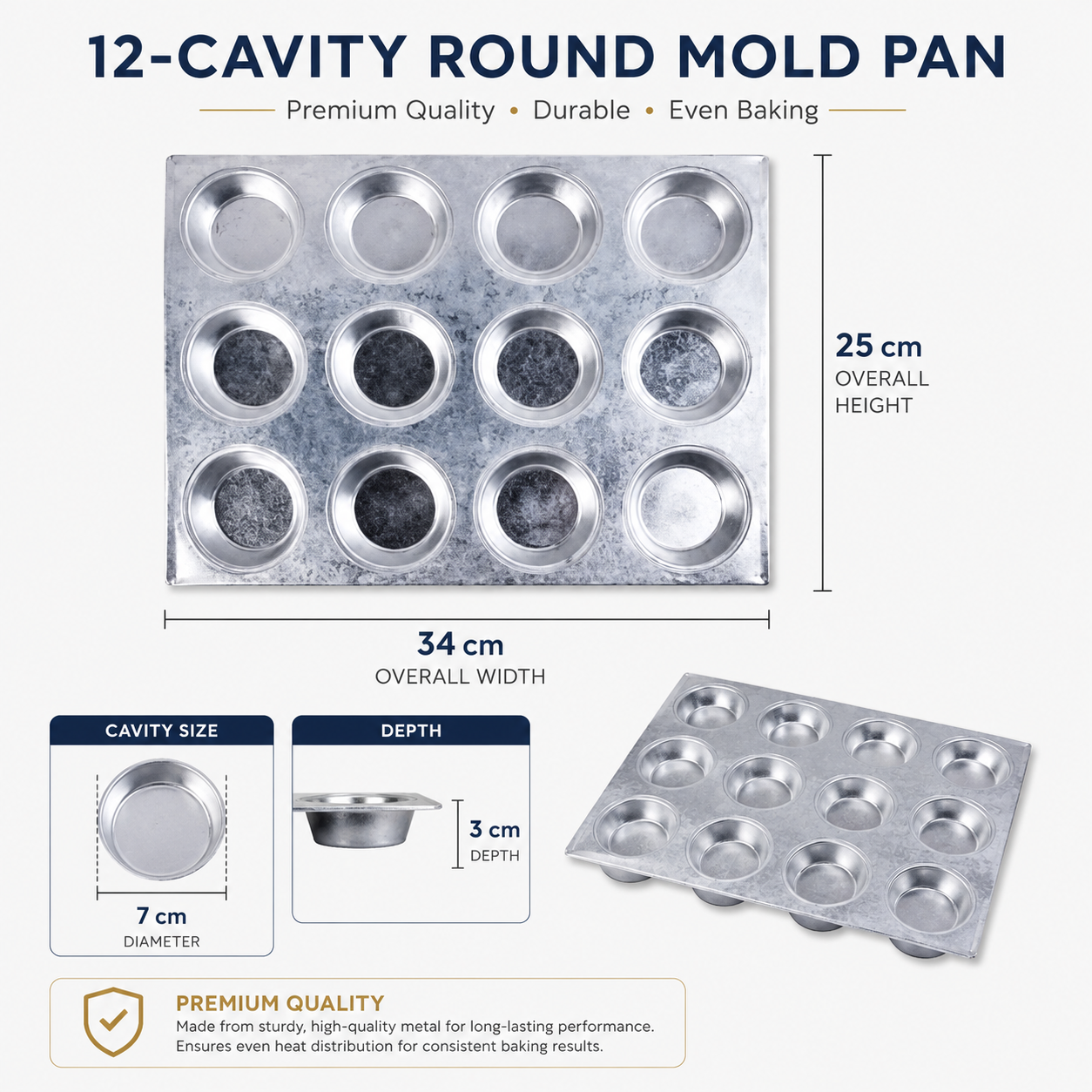 12-Cupcake Packaging Tray | Bakery & Dessert Box Insert