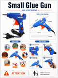 Small Glue Gun | Mini Hot Melt Glue Gun for DIY & Crafts