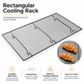 Non-Stick Rectangle Cooling Rack Medium | Baking Cooling Rack