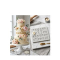 Stylish Mini Alphabet Silicone Mold | Cake, Soap & Resin Letter Craft Mold