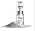 Silver Glitter Spray - Premium Shimmar Spray For Cakes