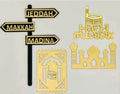 Hajj Mubarak Topper Set