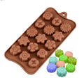 Mix Flower Design Choclate Mould