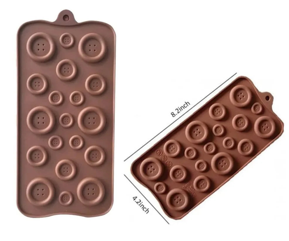 Button Choclate Mould
