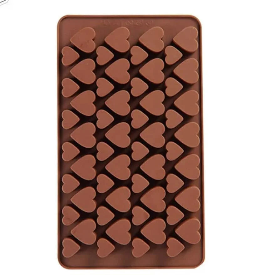 60 Cavity Mini Heart Choclate Mould