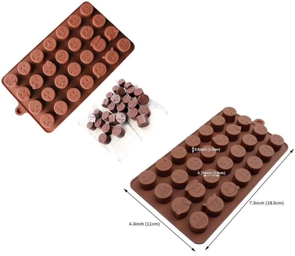 Emoji Style Choclate Mould