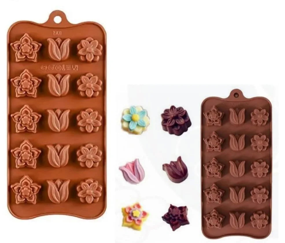 Tulip Flower Choclate Mould