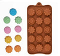 15 Cavity Flower Silicon Choclate Mould