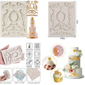 Baroque & Border Style Silicone Fondant Mould – Cake Decorating Mold