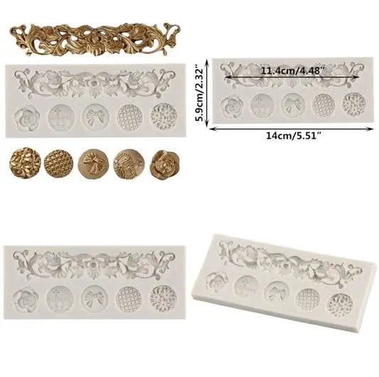 Jewelry Border Mould