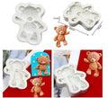 Teddy Bear Silicone Fondant Mould