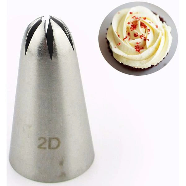 2D Icing Nozzles Set – Cake Decorating Piping Tips for Baking Designs