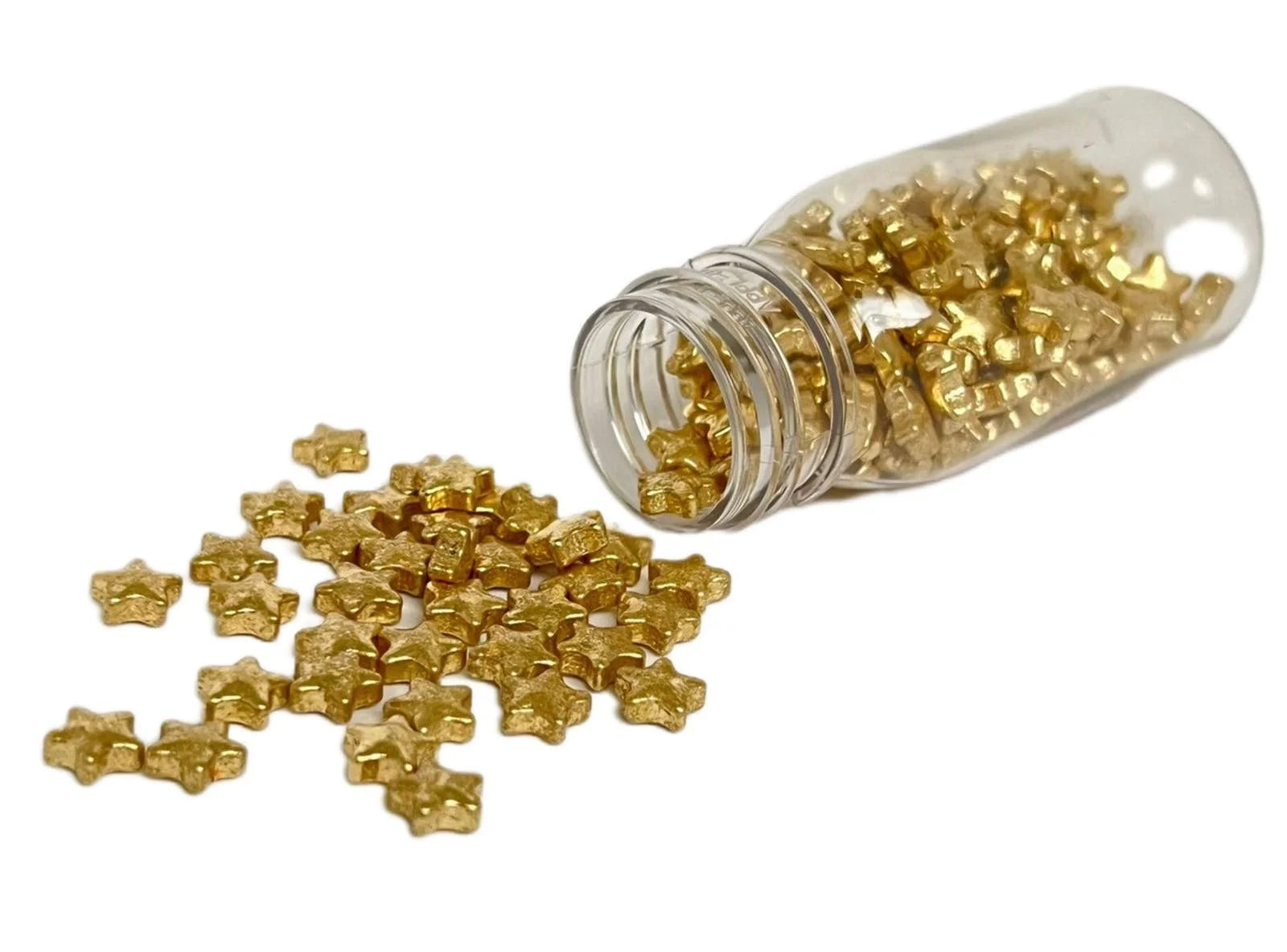 Imported Edible Golden Star Sprinkles 25g | Cake Decorating Sprinkles
