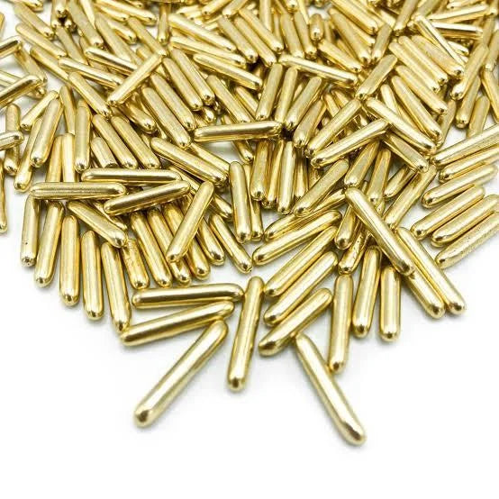 Imported Golden Rods Sprinkles 25g | Cake Decorating Sprinkles