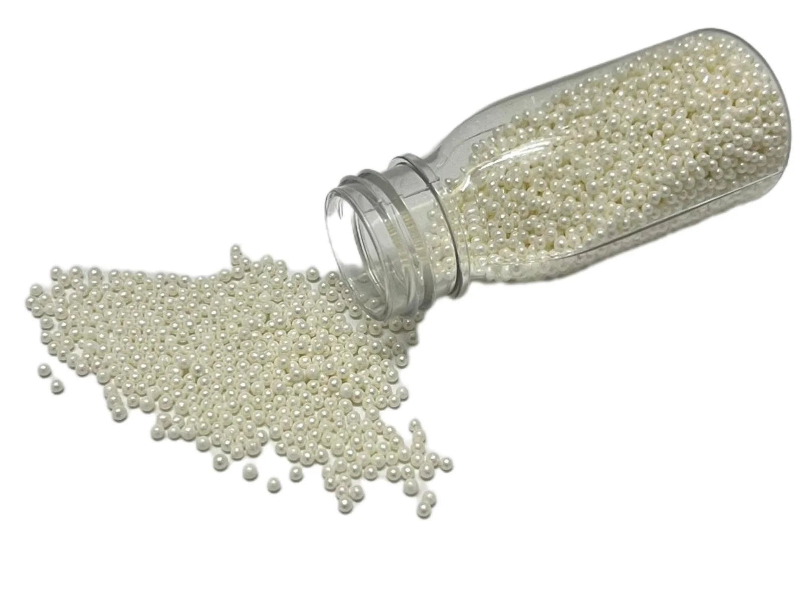 Imported Mini White Pearls Sprinkles 25g | Cake Decorating Sprinkles