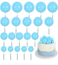 Sky Blue Colour Faux Ball Pack of 20 Balls | Decorative Craft & Floral Accessories