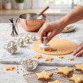 Star Plunger Cutter Set (4 Pcs) | Fondant, Cookie & Cake Decorating Cutters
