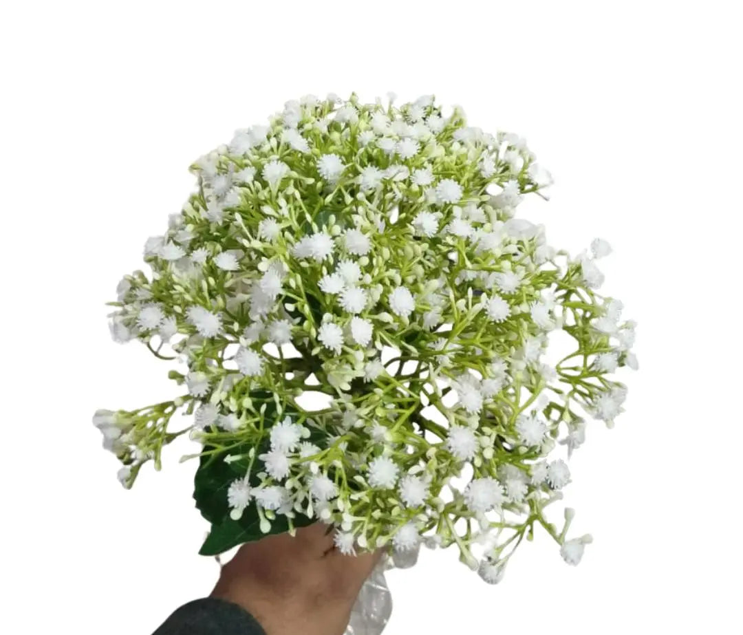 Baby Breath Full Bunch (7 Sticks) | Premium Artificial Flowers for Décor & Cake Styling