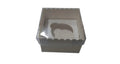 1 Cupcake Transparent Lid Box | Clear Cupcake Packaging Box for Bakery & Gifts