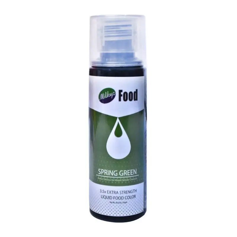 Spring Green Food Colour 120ML Bottle | Liquid Food Color for Cake Decorating