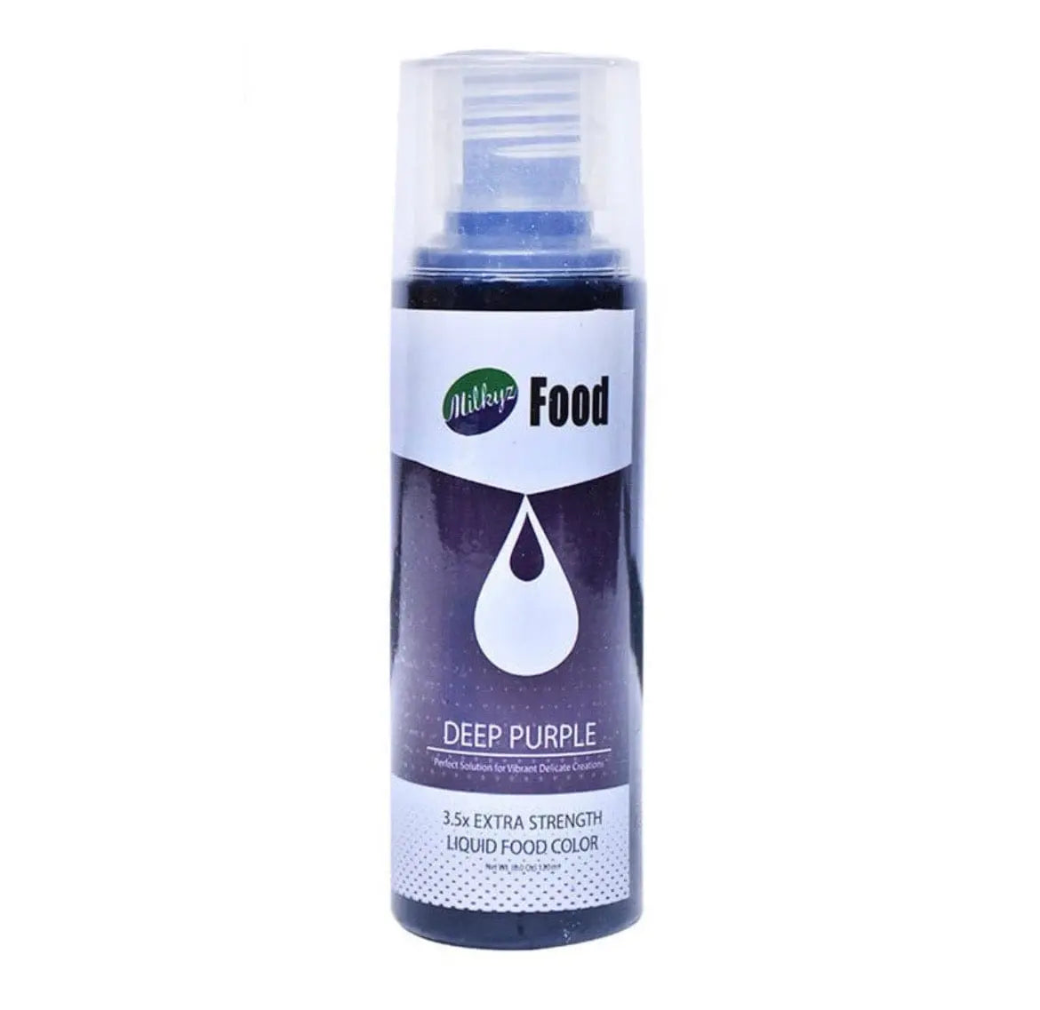 Deep Purple Food Colour 120ML Bottle | Liquid Food Color for Cake Decorating