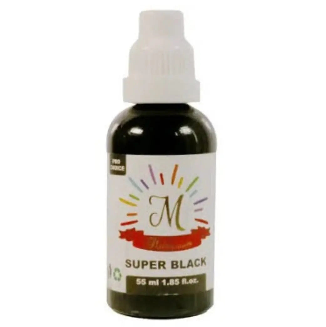 Millennium Super Black Liquid Food Colour 55ML | Liquid Food Color for Cake Decorating