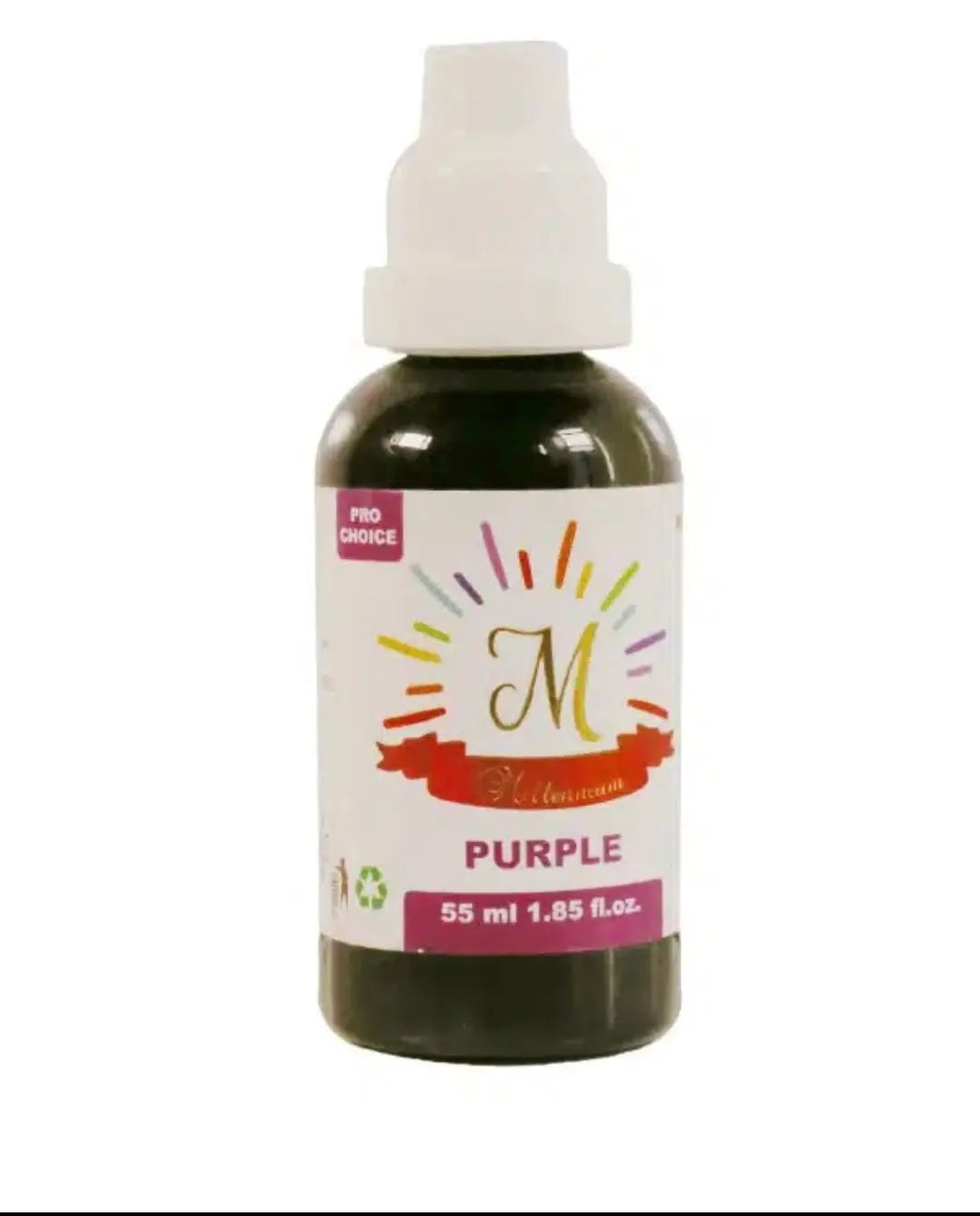 Millennium Purple Liquid Food Colour 55ML | Liquid Food Color for Cake Decorating