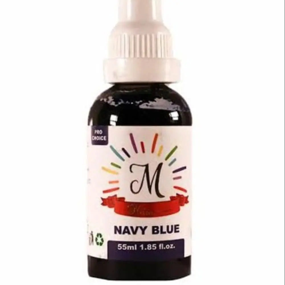 Millennium Navy Blue Liquid Food Colour 55ML | Liquid Food Color for Cake Decorating