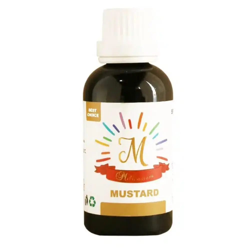 Millennium Mustard Liquid Food Colour 55ML | Liquid Food Color for Cake Decorating