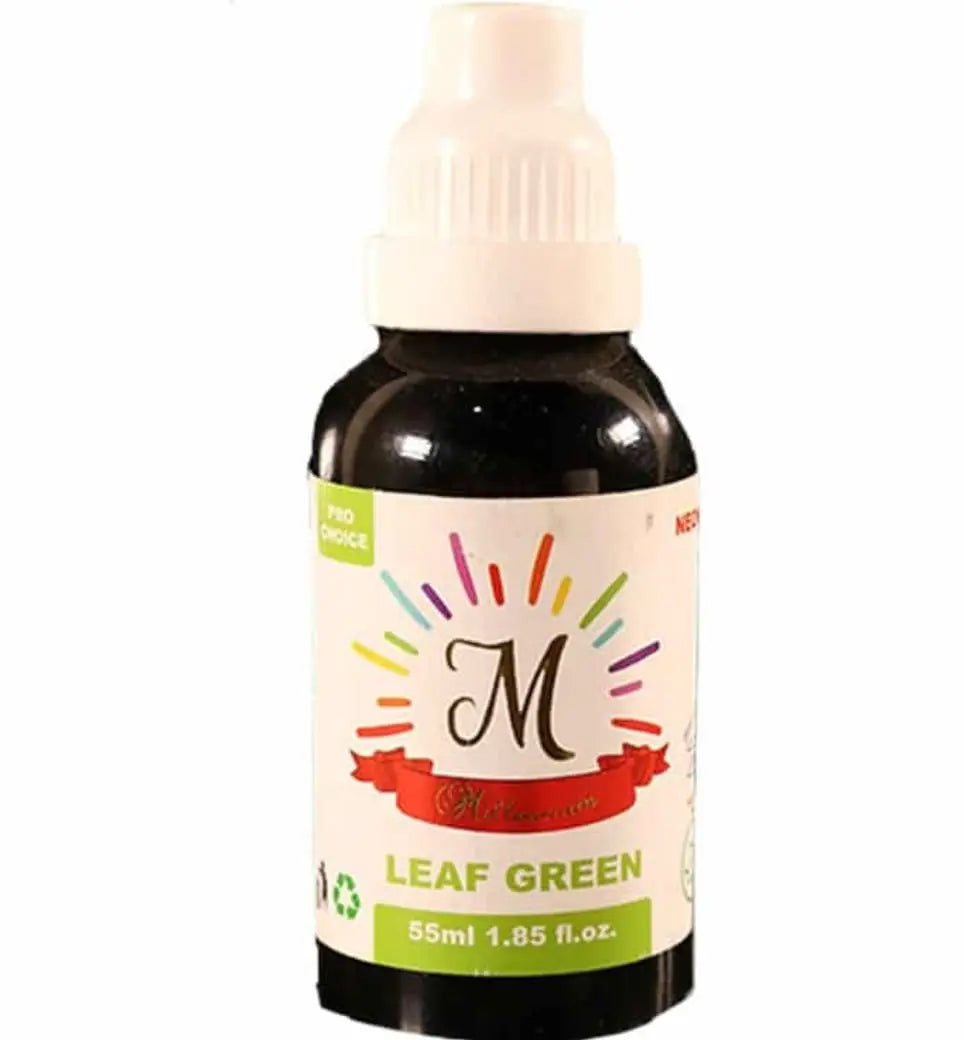 Millennium Leaf Green Liquid Food Colour 55ML | Liquid Food Color for Cake Decorating
