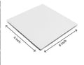 6 Inch White Square Cake Base for Cake Decoration