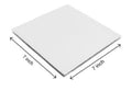 7 Inch White Square Cake Base for Cake Decoration