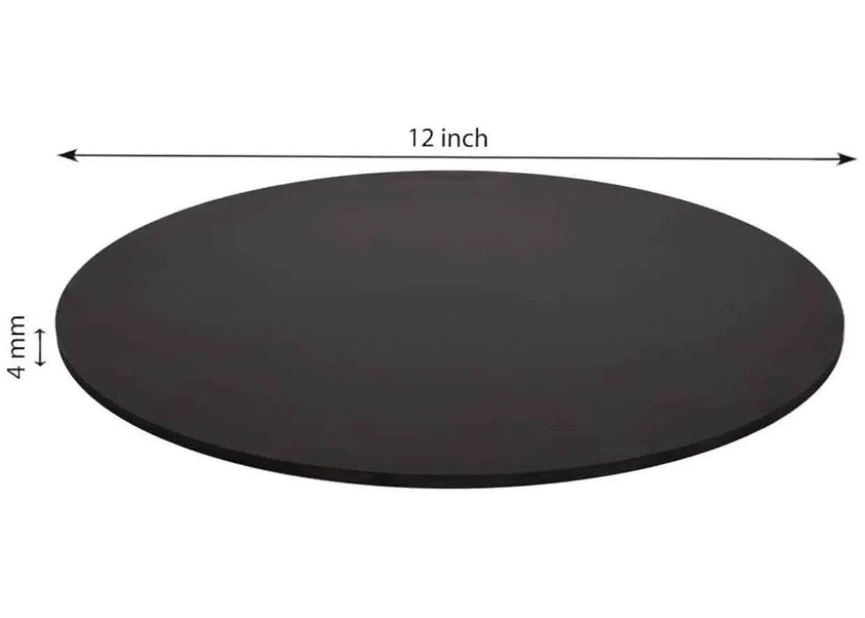 12 Inch Black Round Cake Base for Cake Decoration