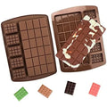 2 in 1 Chocolate Mould for Chocolate & Dessert Making