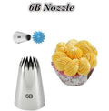 6B Nozzle for Cake Decorating & Cream Piping