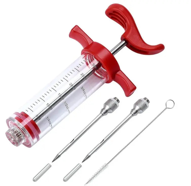 Meat Injector | Marinade & Flavor Injector Syringe for BBQ & Cooking
