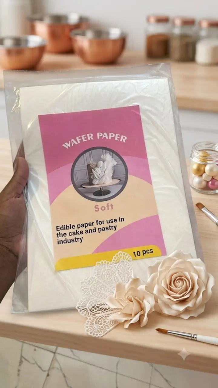 Wafer Paper Pack of 10 Pcs | Edible Cake Printing & Decoration Sheets
