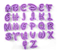Disney Alphabet Cutter 26 Pcs for Fondant & Cake Decorating