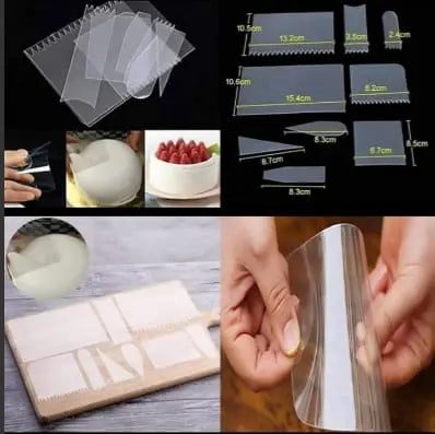 Flexible Smoother Set for Fondant Cake Decorating