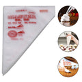 Small Disposable Piping Bags Pack of 100 Pcs for Cake Decorating