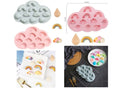Cloud & Rainbow Silicone Mold | Fondant, Chocolate & Cake Decorating Mould