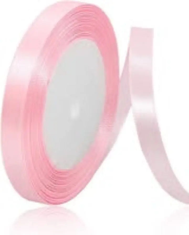 Baby Pink Ribbon Half-Inch | Decorative Ribbon for Gift Wrapping & Crafts